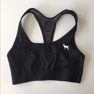 Black Victoria’s Secret sports bra